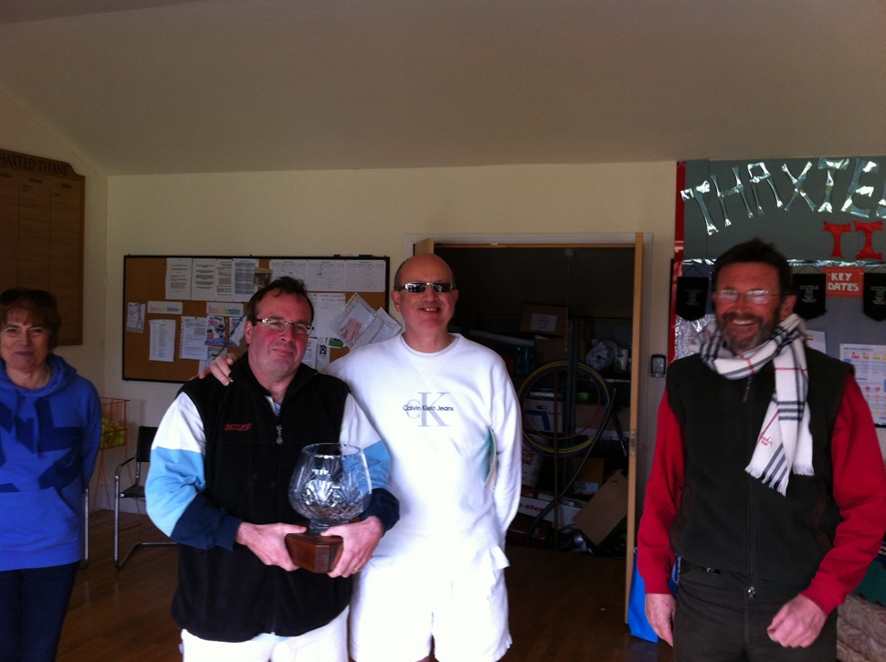 Mens Double Champions John Goulding and Stewart Harris