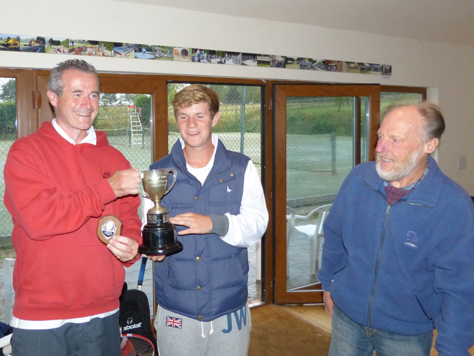 Men's Doubles Champions Tim and Will Cowell